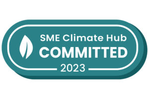 SME climate Hub committed 2023 badge